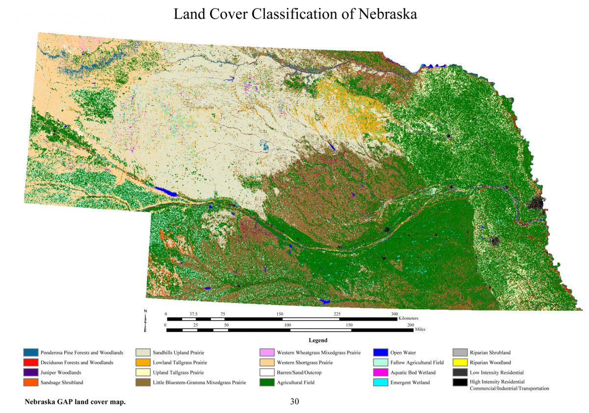 Land Cover Classification of Nebraska