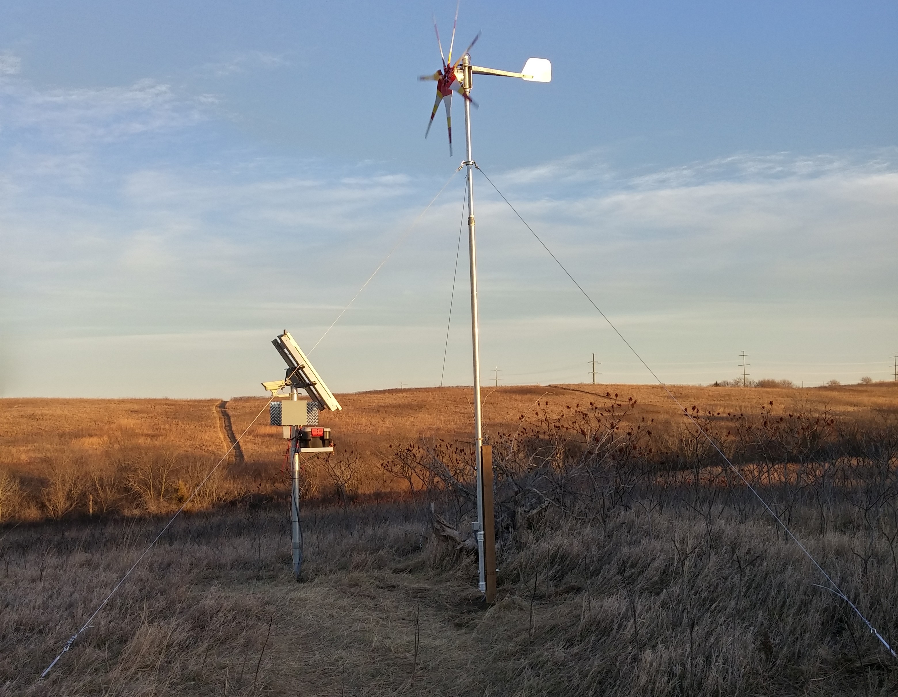 CALMIT phenocam at 9-mile prairie