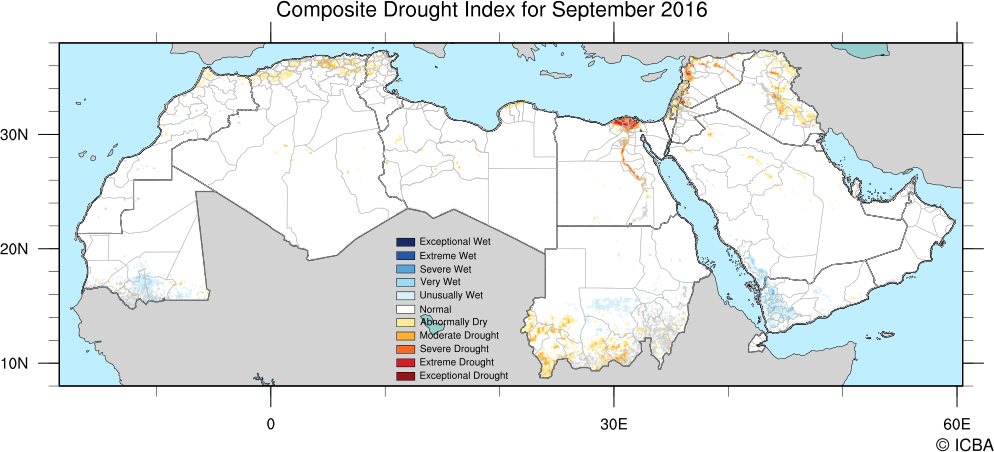 MENA CDI map