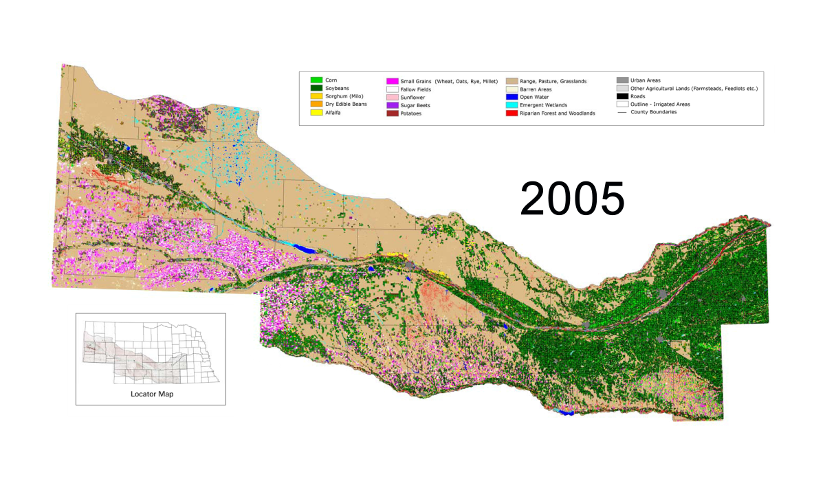 CALMIT COHYST land cover 2005