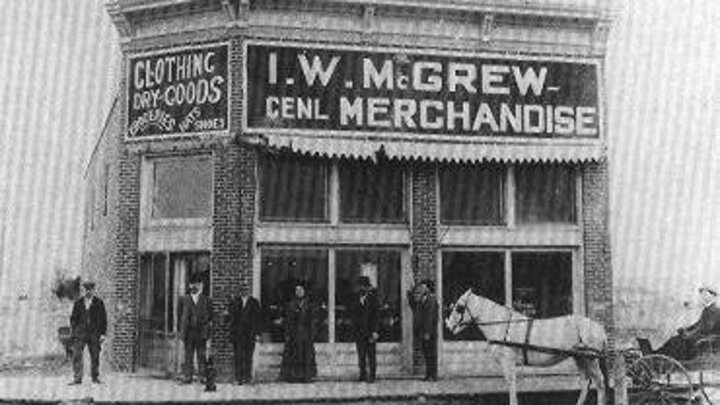 Early business in Burwell, Nebraska